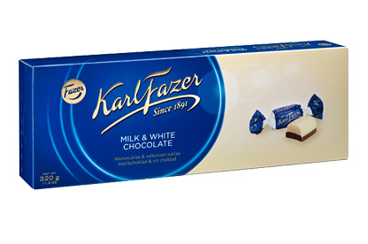 Fazer Milk & White Chocolates (320g)