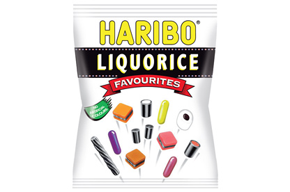 Haribo Liquorice Favourites (12 x 160g)