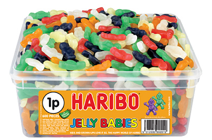 Jelly Babies (600 pieces)