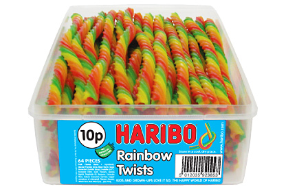 Rainbow Twists (64 pieces)