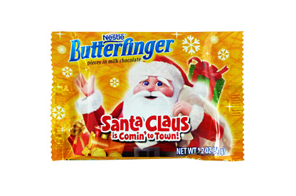 Butterfinger Santa Claus Medallion
