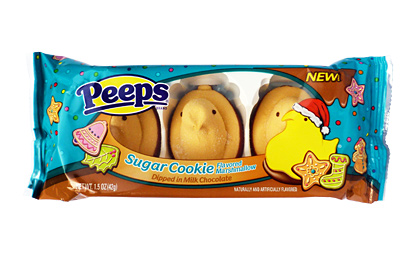 Peeps Milk Chocolate Dipped Sugar Cookie Chicks (3ct)