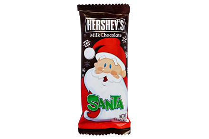 Hershey's Milk Chocolate Santa (34g)