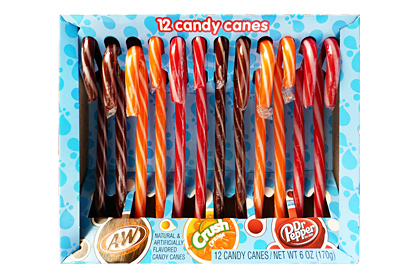 American Soda Candy Canes (12 x 12 canes)