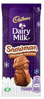 Cadbury Choc Mousse Snowman Ps (33 x 30g)