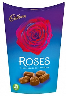 Cadbury Roses Small Carton (9 x 186g)