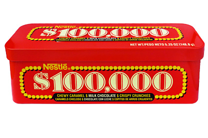 Nestle 100 Grand Retro Gift Tin
