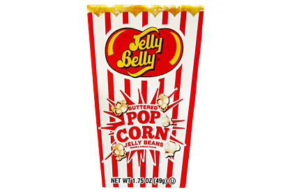Jelly Belly Buttered Popcorn Jelly Bean Box (Case of 24)