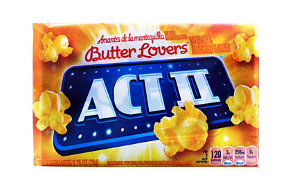 Act II Butter Lovers Microwave Popcorn (4 x 18ct)