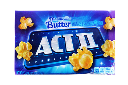 Act II Butter Microwave Popcorn (Box of 18)