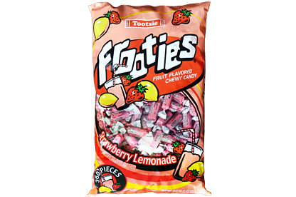Strawberry Lemonade Tootsie Frooties 360ct (1.1kg) Bag