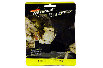 Astronaut Food Bananas