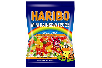 Haribo Mini Rainbow Frogs (142g)