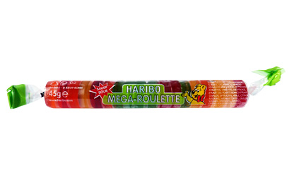 Haribo Sour Fruit Gummies Roll