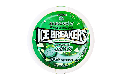 Spearmint Ice Breakers