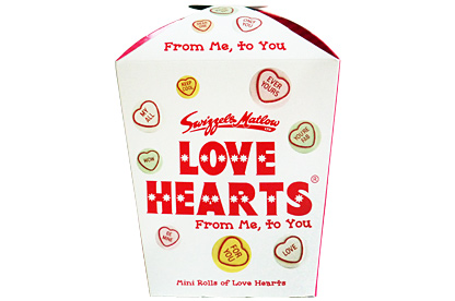 Love Hearts Valentine Box (324g)