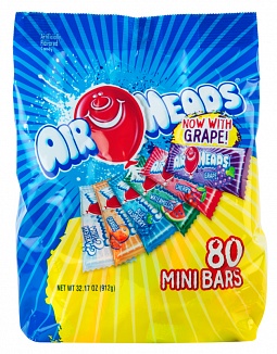 Airheads Mini Bars (4 x 80ct)