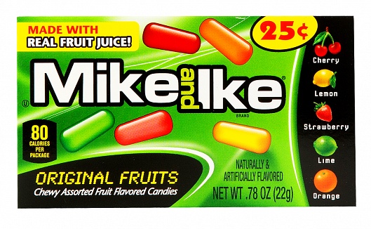 Mike and Ike Original Fruits Minis (16 x 24ct)