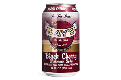 Day's Black Cherry Wishniack Soda