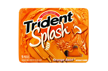 Trident Splash Orange Swirl Sugar Free Gum