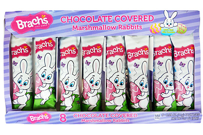 Brach's Chocolate Covered Marshmallow Rabbits (8ct)