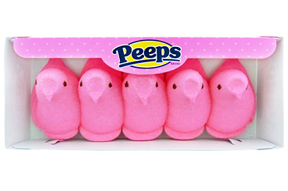 Peeps Pink Marshmallow Chicks (5ct)