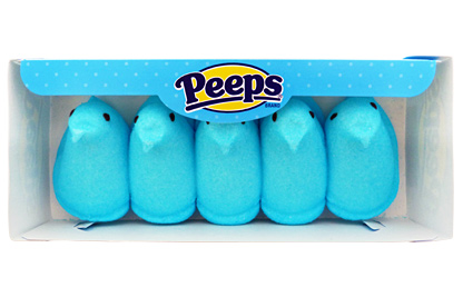 Peeps Blue Marshmallow Chicks (5ct)