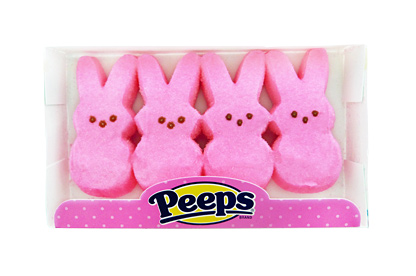 Peeps Pink Marshmallow Bunnies (4ct)