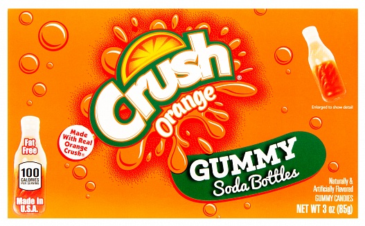 Orange Crush Gummy Soda Bottles Orange Crush Gummy Soda Bottles