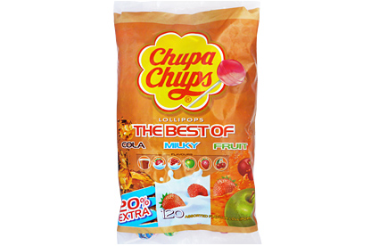 Best of Chupa Chups Lollipops 120 Pack (1.44kg)