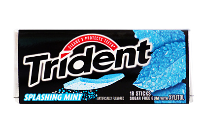 Trident Splashing Mint Gum