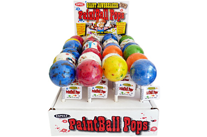 Giant Jawbreaker Paintball Pops (24ct)