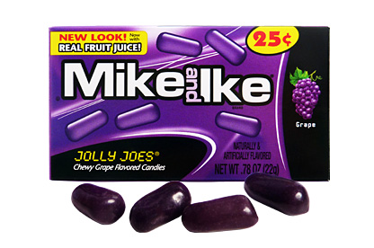 Mike and Ike Jolly Joes Minis (Box of 24)