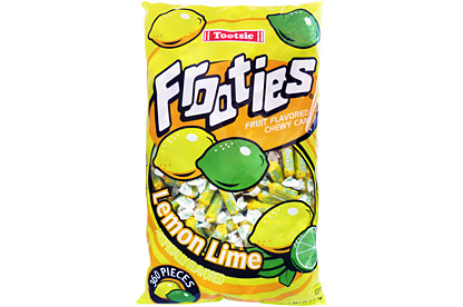 Tootsie Frooties Lemon Lime 360 Pack (12 x 1.1kg)
