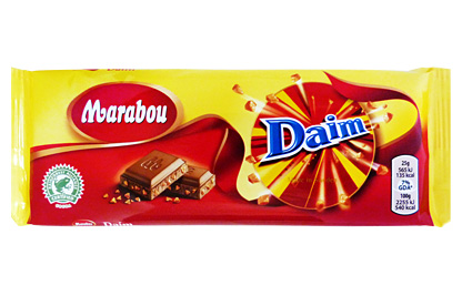 Marabou Milk Chocolate with Daim (23 x 100g)