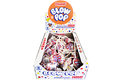 Cherry Blow Pops (Box of 48)