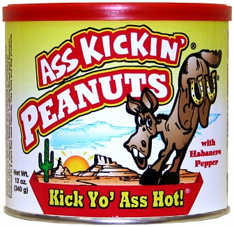 Ass Kickin' Peanuts (12 x 340g)