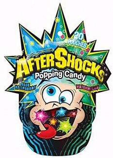 Aftershocks Popping Candy Blue Raspberry Watermelon (16 x 30g)