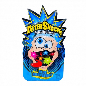 Aftershocks Popping Candy Blue Raspberry (24 x 9g)