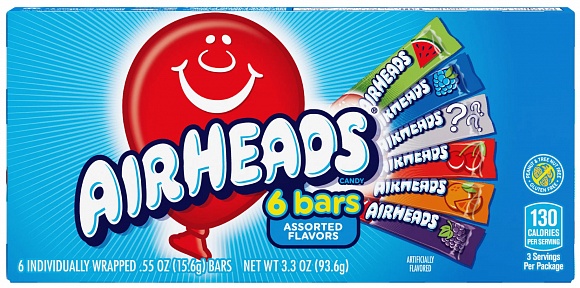Airheads Assorted 6 Pack (94g)