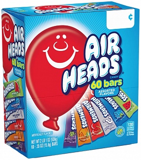 Airheads Assorted Bars 60 Pack (936g)