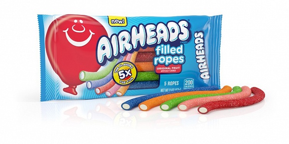 Airheads Filled Ropes Original Fruit (18 x 57g)