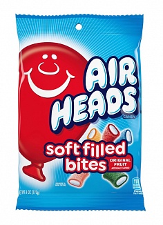 Airheads Soft Filled Bites Original Fruit (12 x 170g)