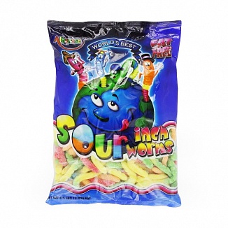 Albanese Sour Inch Worms (2.02kg)