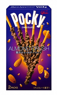 Almond Crush Chocolate Pocky Double Pack (10 x 46g)