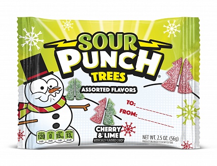 American Licorice Sour Punch Jars Trees (18 x 56g)