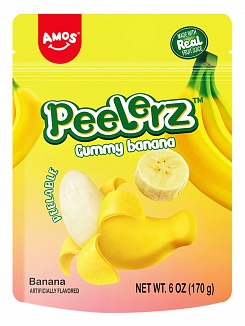 Amos Peelerz Gummy Banana (12 x 170g)