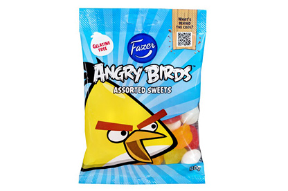Fazer Angry Birds Yellow Bird Bag 120g