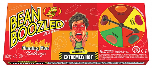BeanBoozled Flamin Five Spinner Box (12 x 100g)
