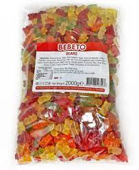 Bebeto Gummy Bears (6 x 2.00kg)